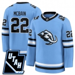 Men's Utah Hockey Mammoth #22 Jack McBain 2025 Limited All Stitched Blue Jersey Men's Utah Hockey Mammoth #22 Jack McBain 2025 Limited All Stitched Blue Jersey