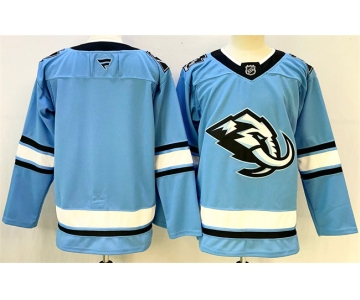 Men's Utah Mammoth Blank Blue 2025 Stitched Jersey