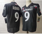 Men's Cincinnati Bearcats #9 Desmond Ridder Alumni Black NCAA Jersey College Football