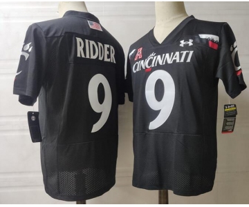 Men's Cincinnati Bearcats #9 Desmond Ridder Alumni Black NCAA Jersey College Football