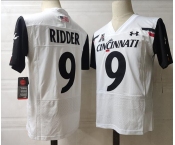 Men's Cincinnati Bearcats #9 Desmond Ridder Alumni White NCAA Jersey College Football