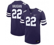 Men's Kansas State Wildcats #22 Deuce Vaughn Purple Stitched Jersey