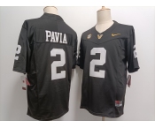 Men's Vanderbilt Commodores #2 Diego Pavia Black FUSE College Football Jersey