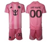 Men's Inter Miami CF Custom 25-26 Pink Home Soccer Jersey Suit