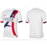 Men's Nike Paris Saint-Germain White Away 2025-2026 Shirt Men's Nike Paris Saint-Germain White Away 2025-2026 Shirt
