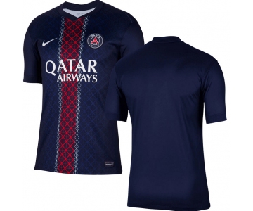 Youth Nike Paris Saint-Germain Navy Blue Home 2025-2026 Shirt