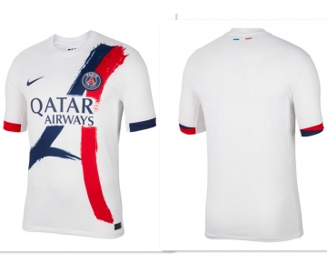 Youth Nike Paris Saint-Germain White Away 2025-2026 Shirt