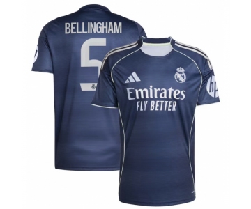 Jude Bellingham Real Madrid #5 Soccer Jersey Blue
