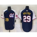 Men's American League #29 Cal Raleigh Navy Alternate 2025 All-Star Edition Limited Stitched Baseball Jersey