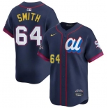 Men's American League #64 Shane Smith Navy 2025 All-Star Edition Limited Stitched Baseball Jersey
