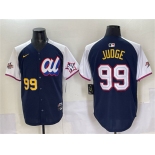 Men's American League #99 Aaron Judge Navy Alternate 2025 All-Star Edition Limited Stitched Baseball Jersey