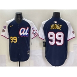 Men's American League #99 Aaron Judge Navy Alternate 2025 All-Star With Patch Edition Limited Stitched Baseball Jersey Men's American League #99 Aaron Judge Navy Alternate 2025 All-Star With Patch Edition Limited Stitched Baseball Jersey