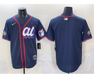 Men's American League Baltimore Orioles Blank Navy 2025 All-Star Edition Limited Stitched Baseball Jersey