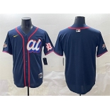 Men's American League Detroit Tigers Blank Navy 2025 All-Star Edition Limited Stitched Baseball Jersey