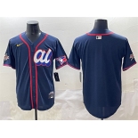 Men's American League Toronto Blue Jays Blank Navy 2025 All-Star Edition Limited Stitched Baseball Jersey