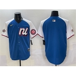 Men's National League Chicago Cubs Blank Blue Alternate 2025 All-Star Edition Limited Stitched Baseball Jersey Men's National League Chicago Cubs Blank Blue Alternate 2025 All-Star Edition Limited Stitched Baseball Jersey