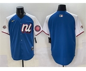 Men's National League Chicago Cubs Blank Blue Alternate 2025 All-Star Edition Limited Stitched Baseball Jersey Men's National League Chicago Cubs Blank Blue Alternate 2025 All-Star Edition Limited Stitched Baseball Jersey