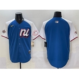 Men's National League Cincinnati Reds Blank Blue Alternate 2025 All-Star Edition Limited Stitched Baseball Jersey Men's National League Cincinnati Reds Blank Blue Alternate 2025 All-Star Edition Limited Stitched Baseball Jersey