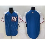 Men's National League Colorado Rockies Blank Blue 2025 All-Star Edition Limited Stitched Baseball Men's National League Colorado Rockies Blank Blue 2025 All-Star Edition Limited Stitched Baseball