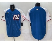 Men's National League Los Angeles Dodgers Blank Blue Alternate 2025 All-Star Edition Limited Stitched Baseball Jersey Men's National League Los Angeles Dodgers Blank Blue Alternate 2025 All-Star Edition Limited Stitched Baseball Jersey