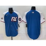 Men's National League Milwaukee Brewers Blank Blue Alternate 2025 All-Star Edition Limited Stitched Baseball Jersey Men's National League Milwaukee Brewers Blank Blue Alternate 2025 All-Star Edition Limited Stitched Baseball Jersey