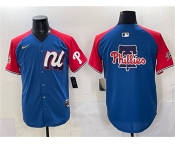 Men's National League Philadelphia Phillies Team Big Logo Blue Red Alternate 2025 All-Star Edition Limited Stitched Baseball Jersey Men's National League Philadelphia Phillies Team Big Logo Blue Red Alternate 2025 All-Star Edition Limited Stitched Baseball Jersey