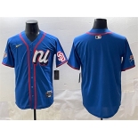 Men's National League San Diego Padres Blank Blue 2025 All-Star Edition Limited Stitched Baseball Jersey
