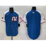 Men's National League San Diego Padres Blank Blue Alternate 2025 All-Star Edition Limited Stitched Baseball Jersey Men's National League San Diego Padres Blank Blue Alternate 2025 All-Star Edition Limited Stitched Baseball Jersey