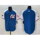 Men's National League St. Louis Cardinals Blank Blue Alternate 2025 All-Star Edition Limited Stitched Baseball Jersey Men's National League St. Louis Cardinals Blank Blue Alternate 2025 All-Star Edition Limited Stitched Baseball Jersey