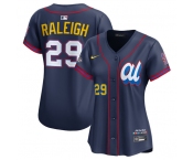 Women's American League #29 Cal Raleigh Navy 2025 All-Star Edition Limited Stitched Baseball Jersey