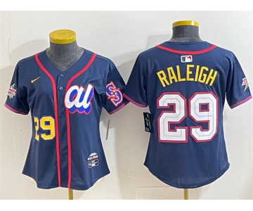 Women's American League #29 Tarik Skubal Navy 2025 All-Star Edition Limited Stitched Baseball Jersey