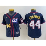 Women's American League #44 Aroldis Chapman Navy 2025 All-Star Edition Limited Stitched Baseball Jersey Women's American League #44 Aroldis Chapman Navy 2025 All-Star Edition Limited Stitched Baseball Jersey