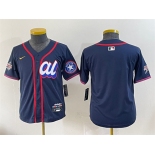 Women's American League Houston Astros Blank Navy 2025 All-Star Edition Limited Stitched Baseball Jersey