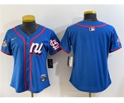 Women's National League St. Louis Cardinals Blank Blue 2025 All-Star Edition Limited Stitched Baseball Jersey