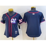 Youth American League Oakland Athletics Blank Navy 2025 All-Star Edition Limited Stitched Baseball Jersey