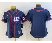 Youth American League Tampa Bay Rays Blank Navy 2025 All-Star Edition Limited Stitched Baseball Jersey