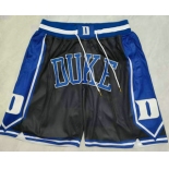 Men's Duke Blue Devils Black Just Don Shorts