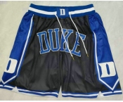 Men's Duke Blue Devils Black Just Don Shorts