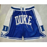 Men's Duke Blue Devils Blue Just Don Shorts