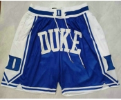 Men's Duke Blue Devils Blue Just Don Shorts