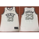 Paris Saint-Germain 23 Michael Jordan White Fashion Jersey Paris Saint-Germain 23 Michael Jordan White Fashion Jersey