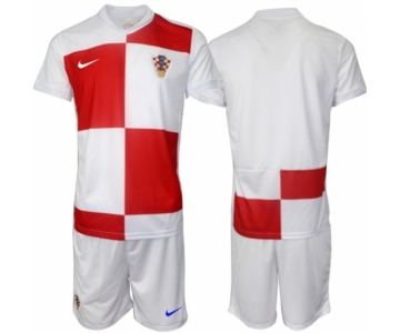 Men Columbia Custom White Red 2024 25 Home Soccer Jersey Suit