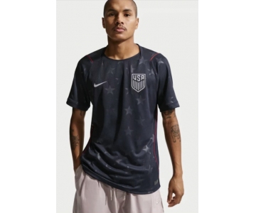 Men's United States Blank Navy 2026 Away Soccer Jersey Suit