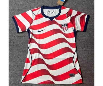 Women United States Blank Home Jersey