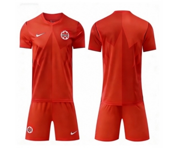 2026 FIFA World Cup Canada Soccer White Jersey Blank