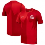Men's Canada Blank 2026 Red Home Soccer Jersey Men's Canada Blank 2026 Red Home Soccer Jersey