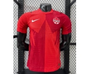 Men's Canada Blank Red 2026 World Cup National Team Soccer Jersey Men's Canada Blank Red 2026 World Cup National Team Soccer Jersey