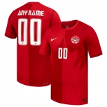Men's Canada Custom 2026 Red Home Soccer Jersey Men's Canada Custom 2026 Red Home Soccer Jersey