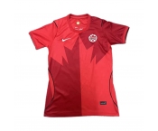 Women Canada Blank 2026 Home Soccer Jersey Women Canada Blank 2026 Home Soccer Jersey
