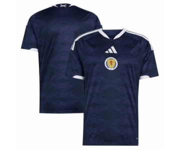 Men adidas Navy Scotland National Team FIFA x World Cup 2026 Home Replica Jersey